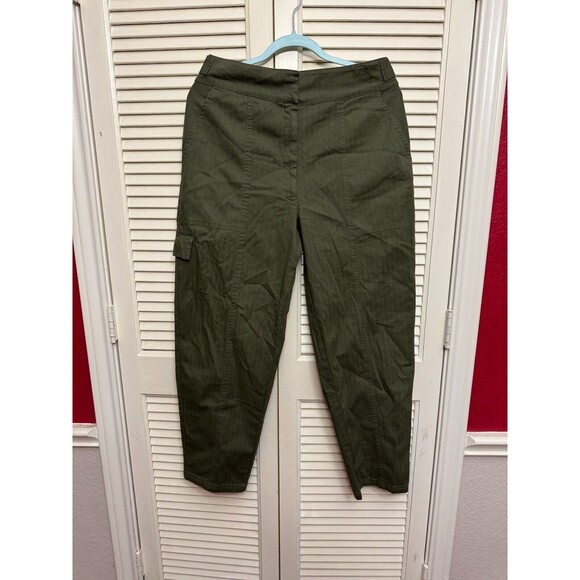 Treasure & Bond Stretch Cotton Cargo Pants SIZE 10 - Picture 1 of 7